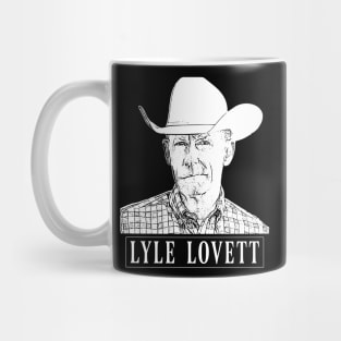 Lyle Lovett // White Mug